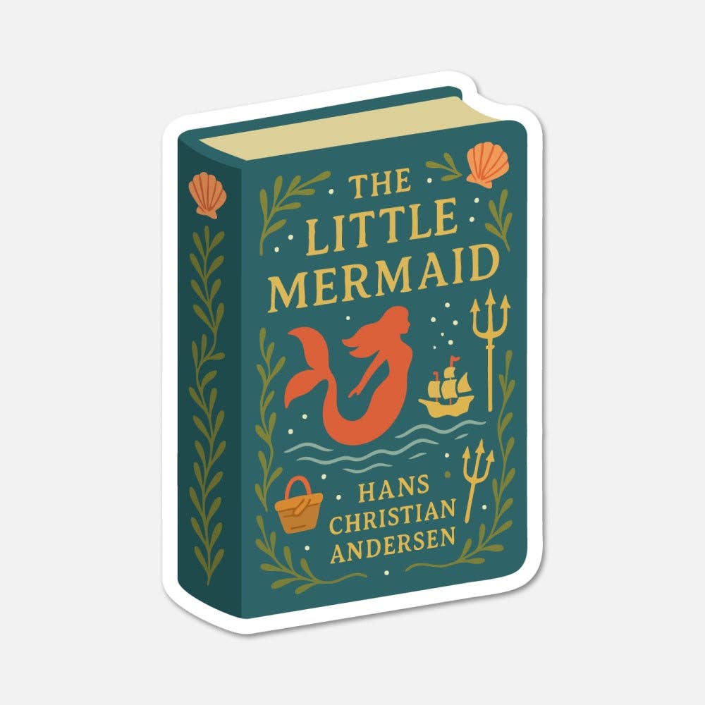 The Little Mermaid by Hans Christian Andersen - Book Sticker