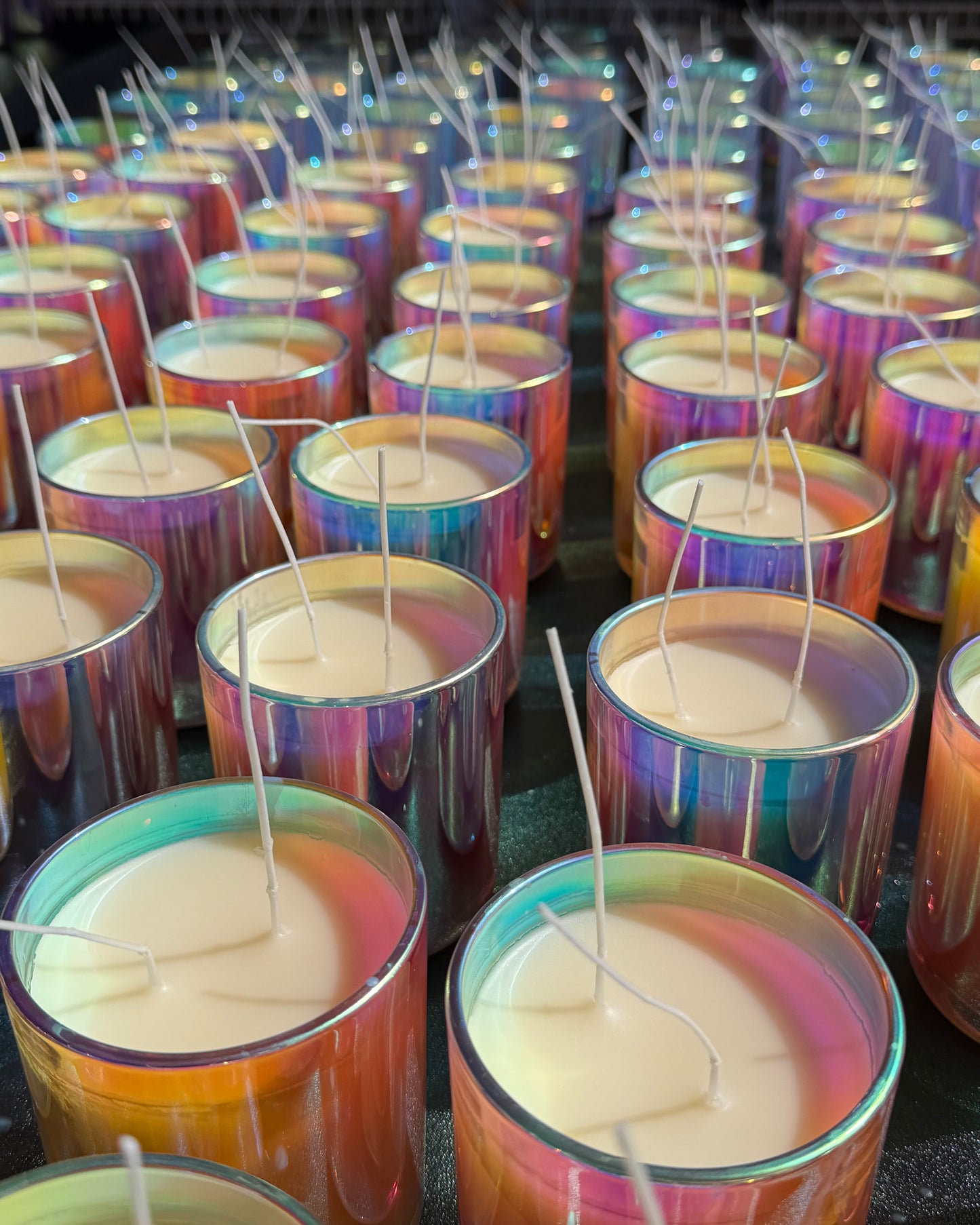 Obsidian Leather Coco Soy Beeswax – Prism Candle