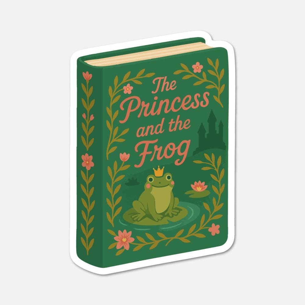 The Princess And The Frog by Brothers Grimm - Book Sticker