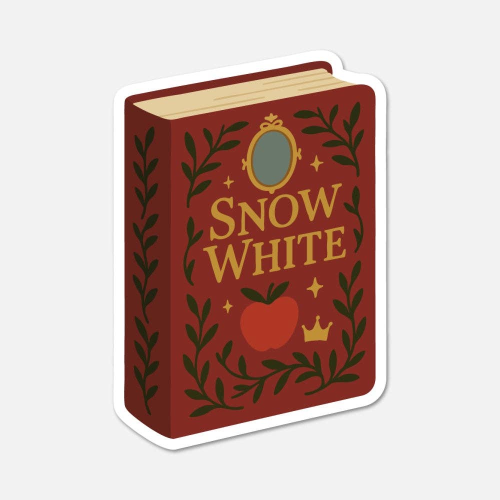 Snow White by Brothers Grimm   - Book Sticker