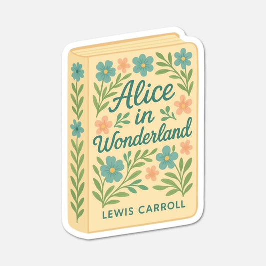 Alice in Wonderland by Lewis Carroll   - Book Sticker