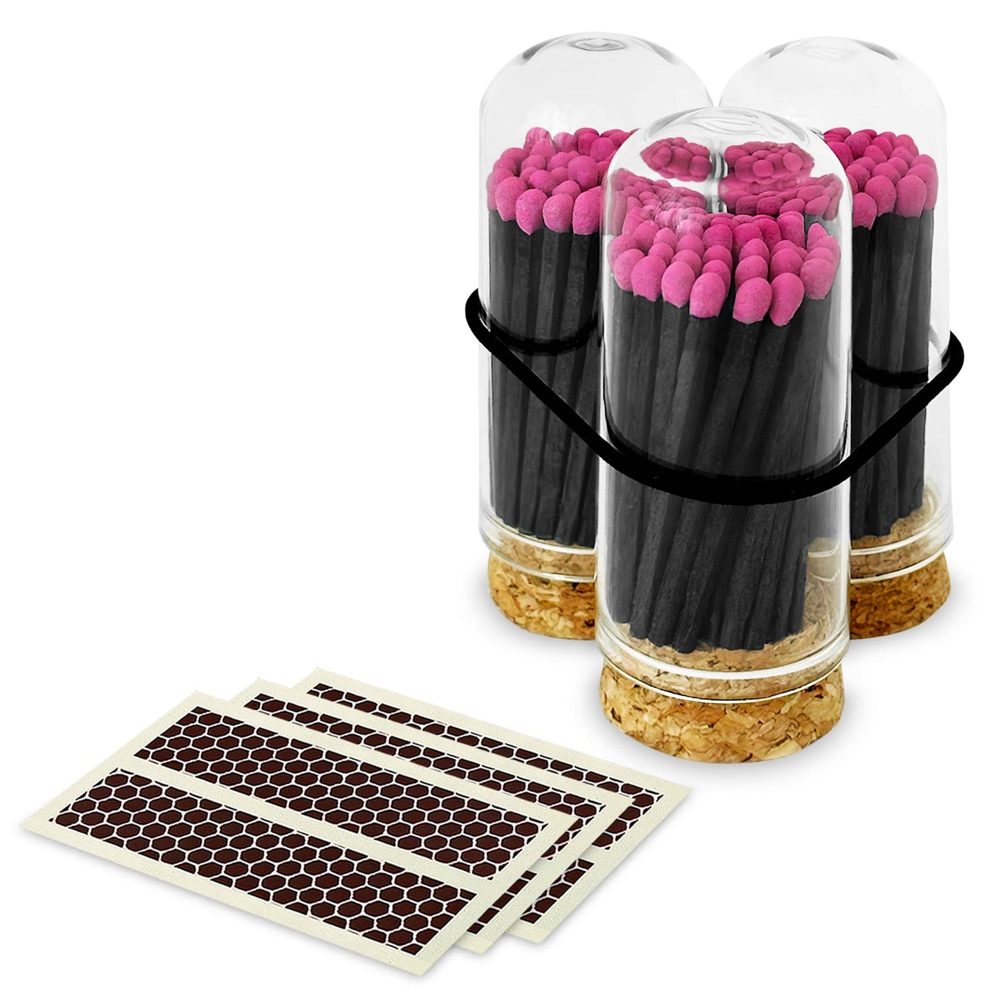 2" Matches + Mini Cloche - Colors of Your Choice + Strikers