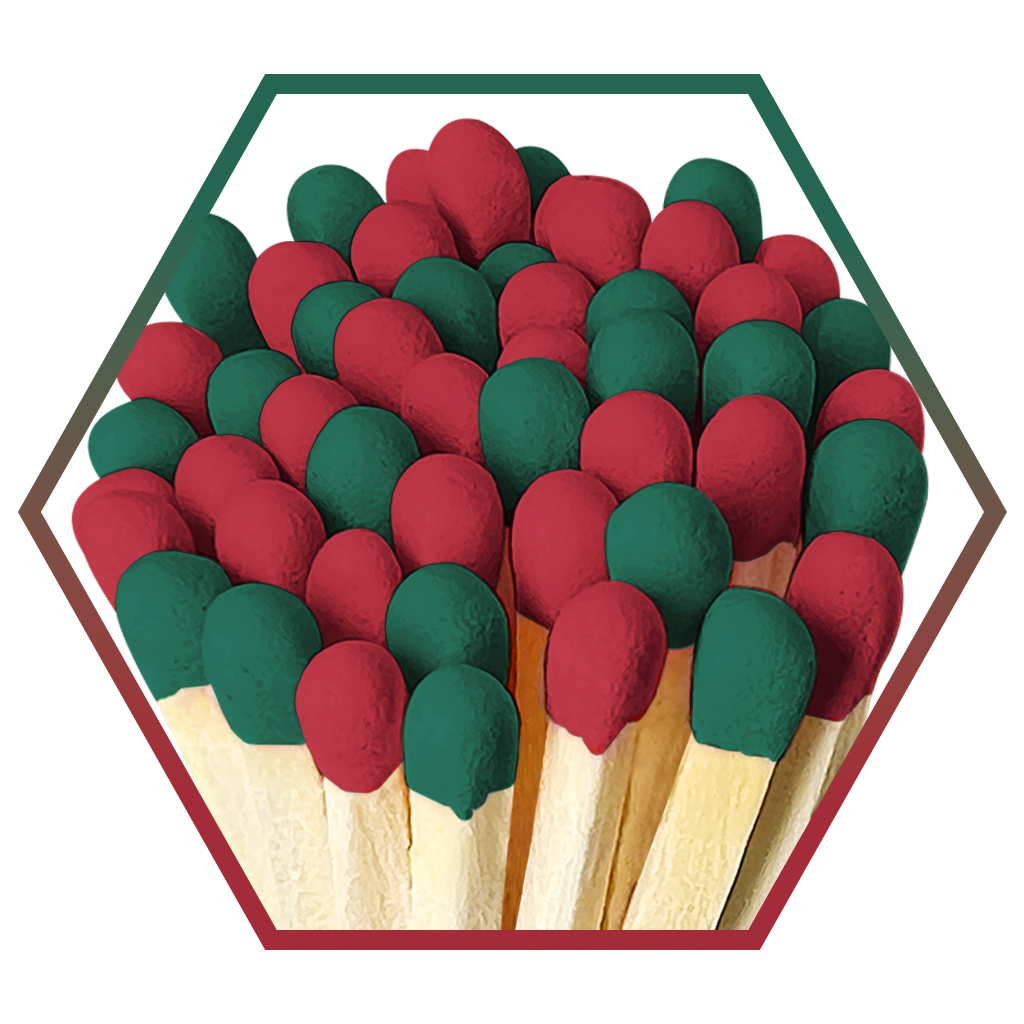 4" Cloche Matches
