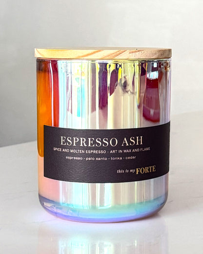 Espresso Ash Prism Candle