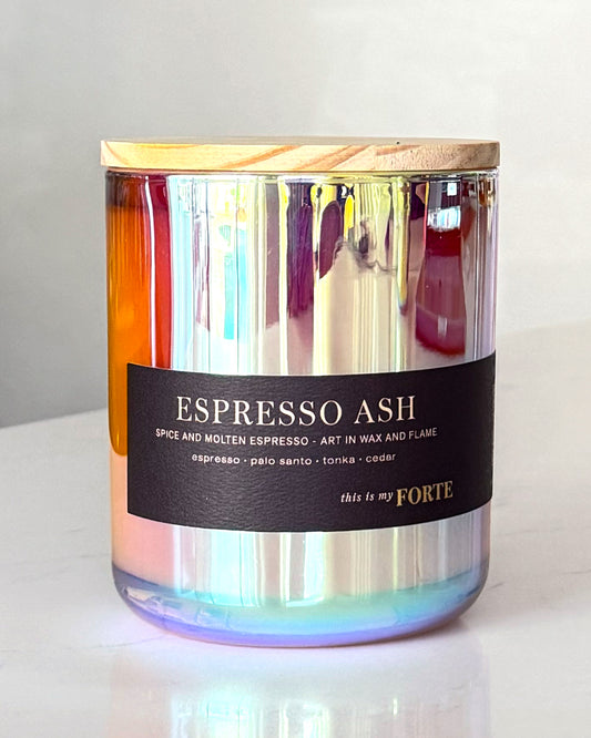 Espresso Ash Prism Candle