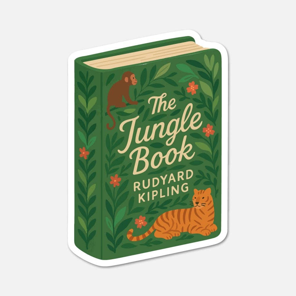 The Jungle Book by Rudyard Kipling   - Book Sticker