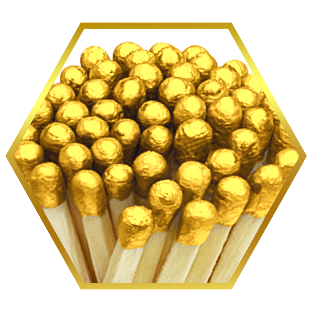 4" Cloche Matches